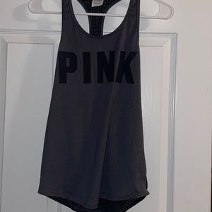 NWOT PINK racer back tank top